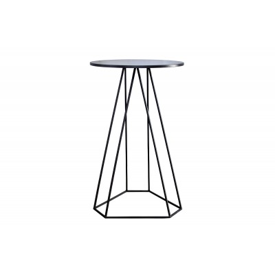 Стол барный LOFT Рэй черный